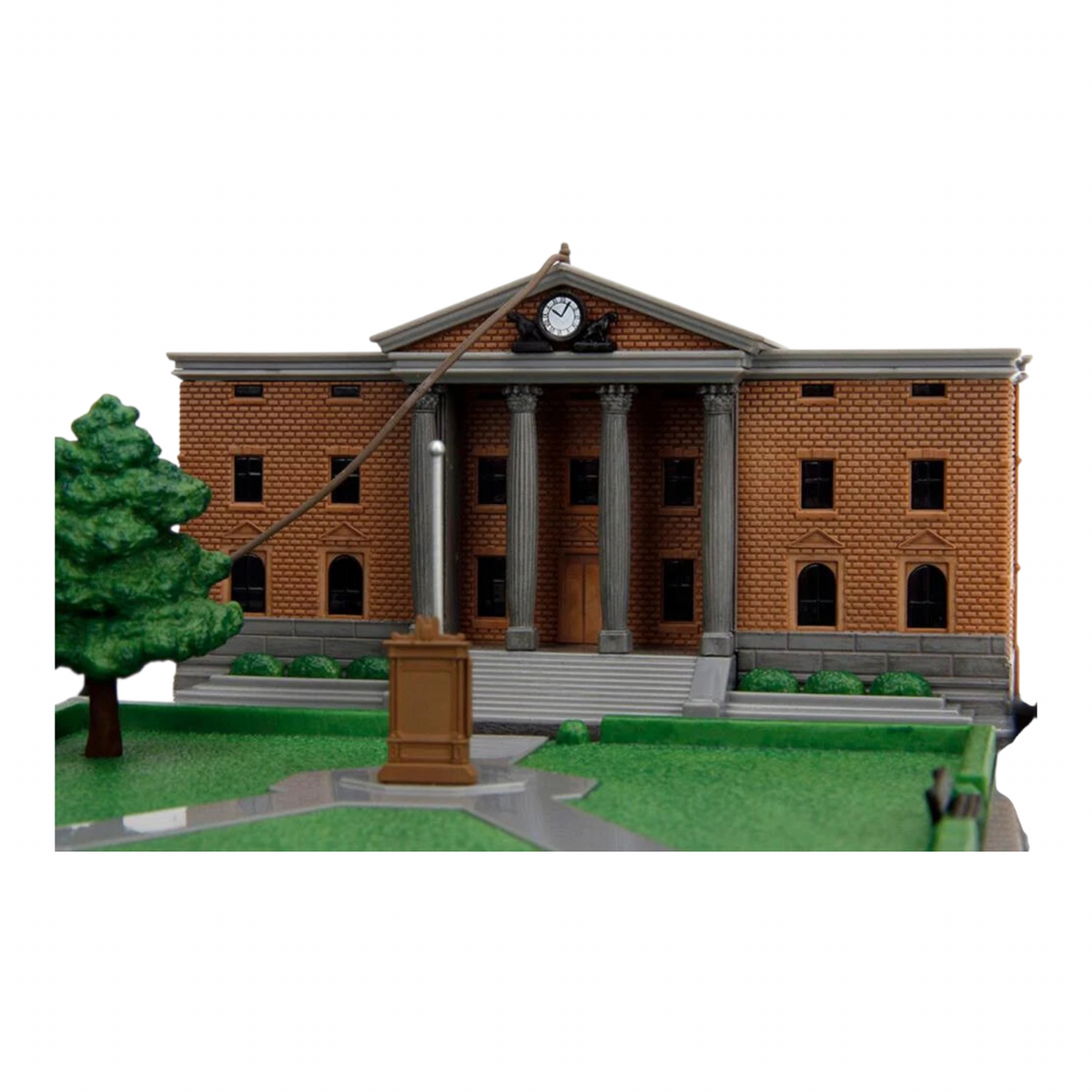 Jada Diecast Diorama Back to the Future Hill Valley Courthouse Nano Scene