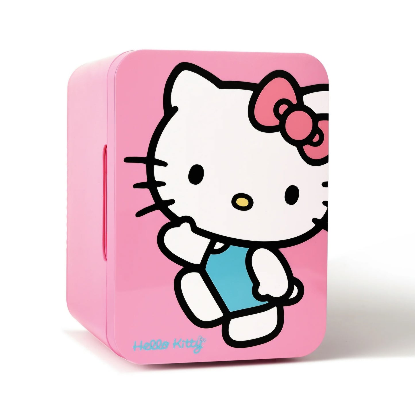 Mini refrigerador portátil Hello Kitty Frigobar para 6 latas 4 lts 25x18.8x24.6 cms aprox