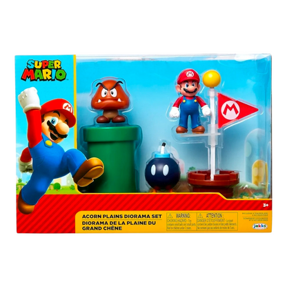 Mario Bros Nintendo Playset Diorama