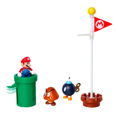 Mario Bros Nintendo Playset Diorama