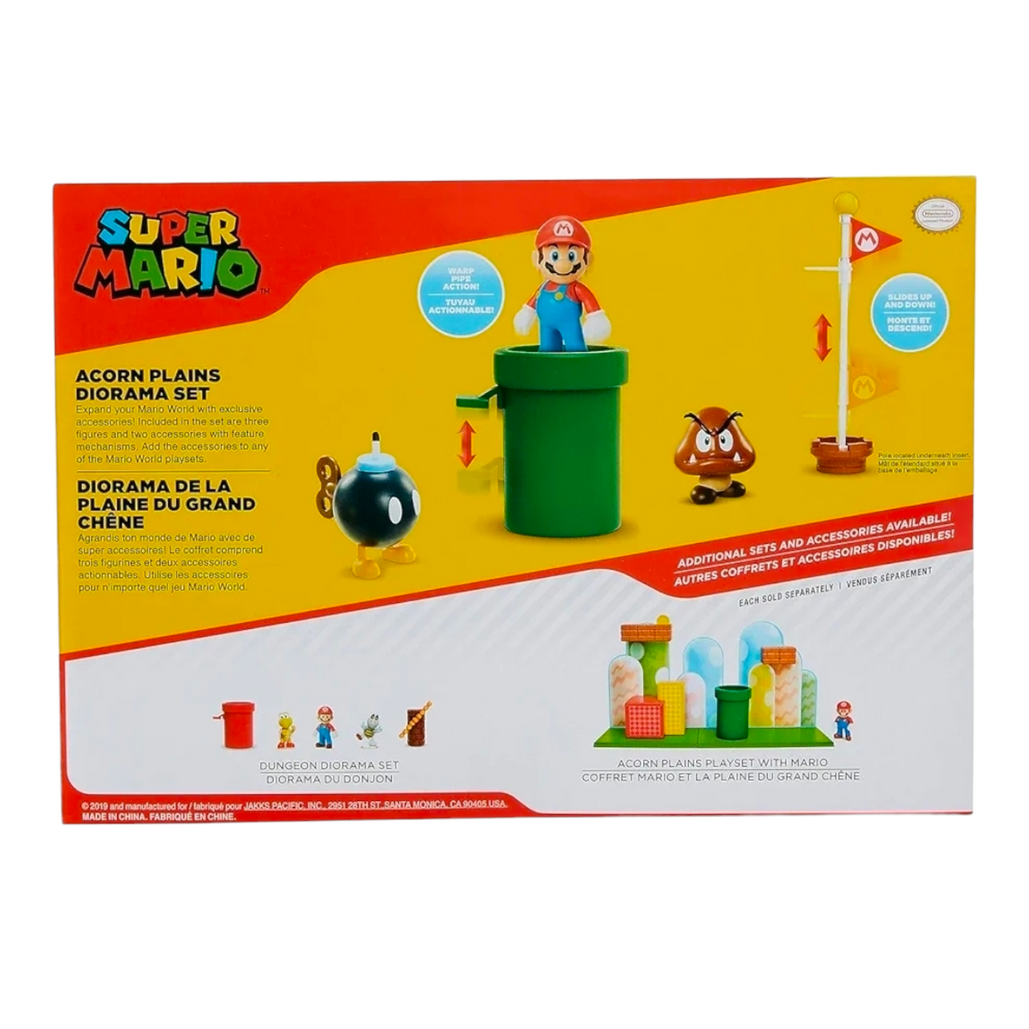 Mario Bros Nintendo Playset Diorama