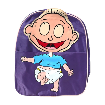 Mini mochilita vintage Rugrats genérico 27x24 aprox