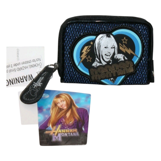 Años 2000s Hannah Montana Vintage Monedero cartera