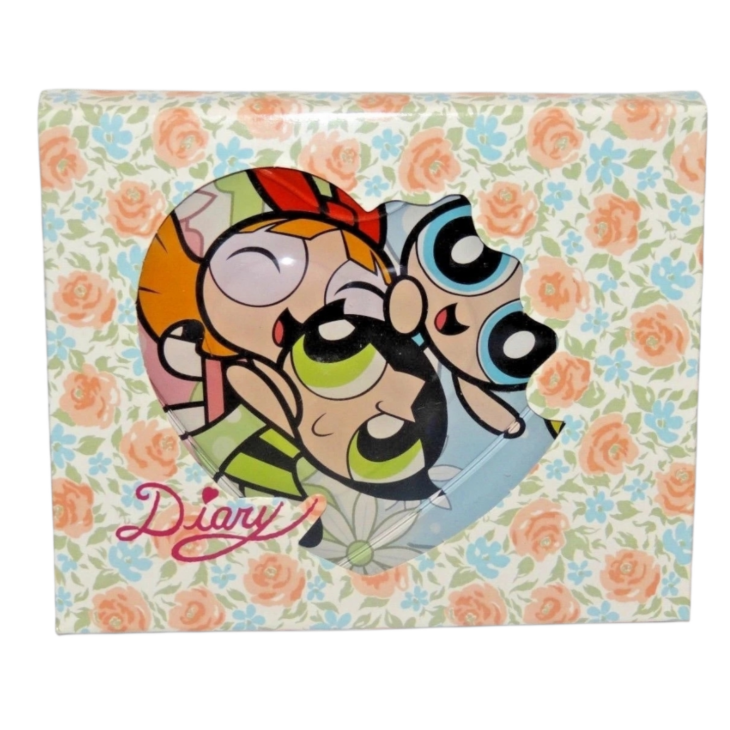 Diario vintage con candado Chicas super poderosas Powerpuff Girls Acrilico