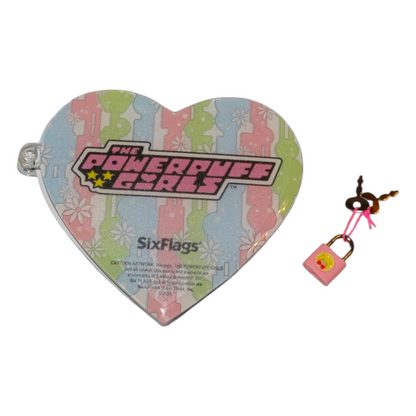 Diario vintage con candado Chicas super poderosas Powerpuff Girls Acrilico