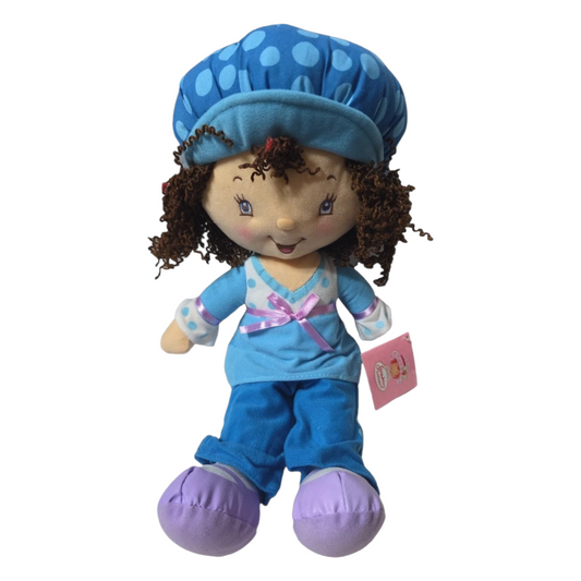 Muñeca vintage año 2004 Peluche Grande 44 cms Blueberry Muffin Morita Rosita Fresita Strawberry Shortcake