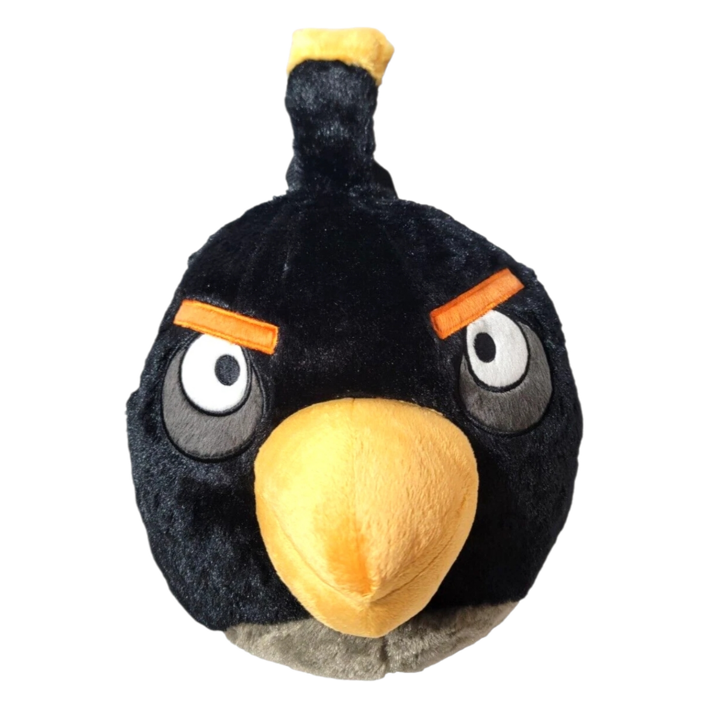 Angry birds mini Mochila de Peluche 30 cms aprox negro