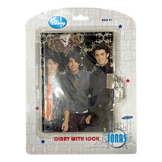 Diario vintage con candado Jonas Brothers