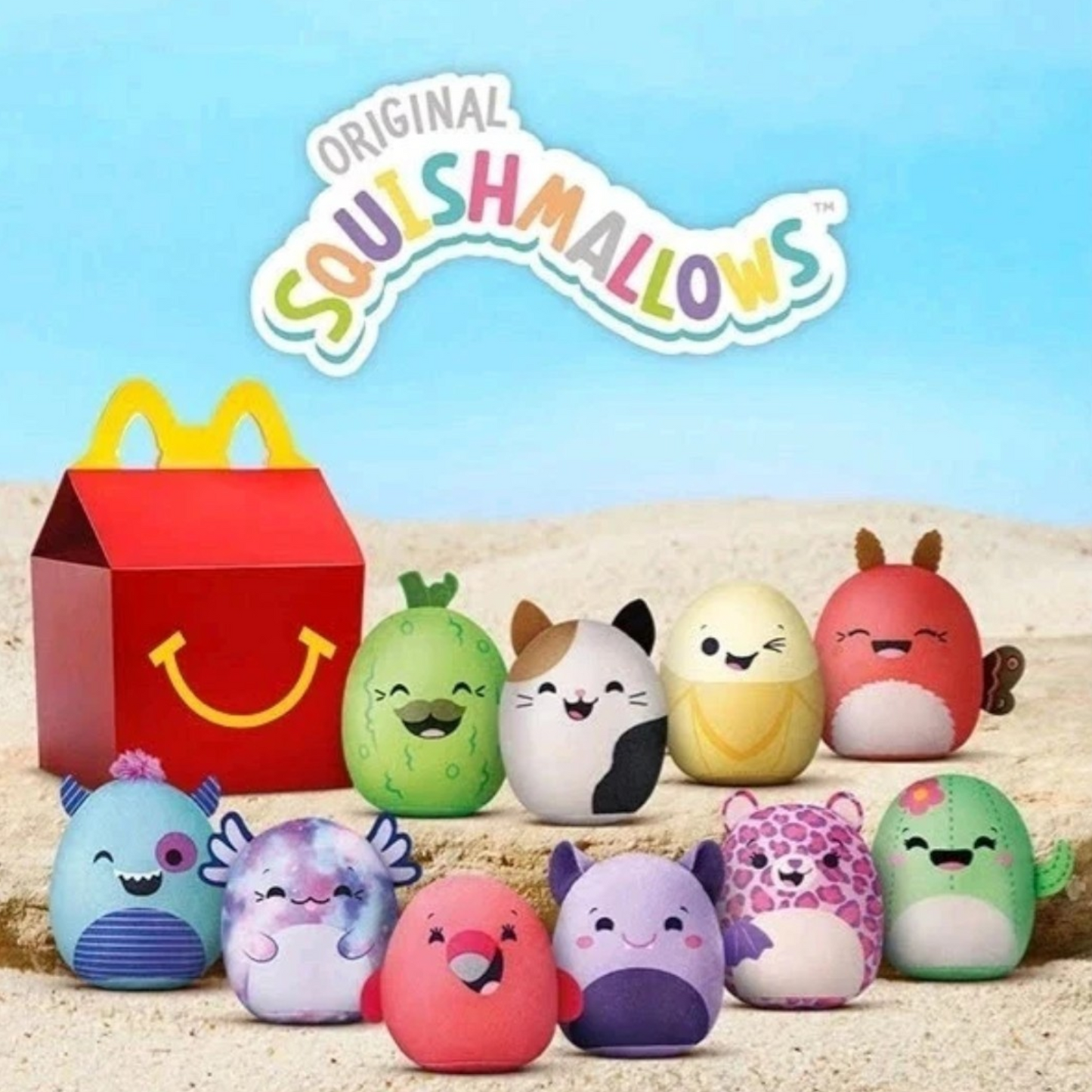 McDonald's Happy Meal Squishmallows Blind bag bolsa sorpresa año 2025