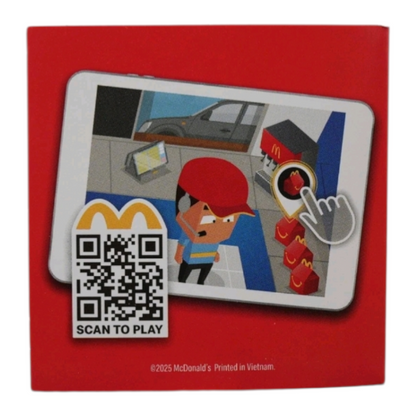 Lil' McDonald's Happy Meal año 2025 cajita feliz roja mini modelo #3 Nuevas