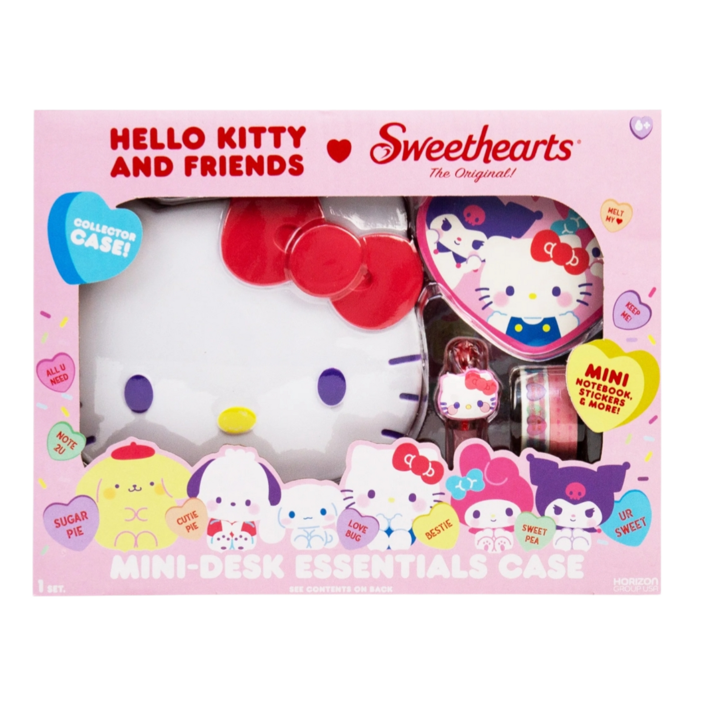 Hello Kitty x Sweethearts Set de Papelería con cajita