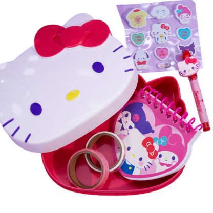 Hello Kitty x Sweethearts Set de Papelería con cajita