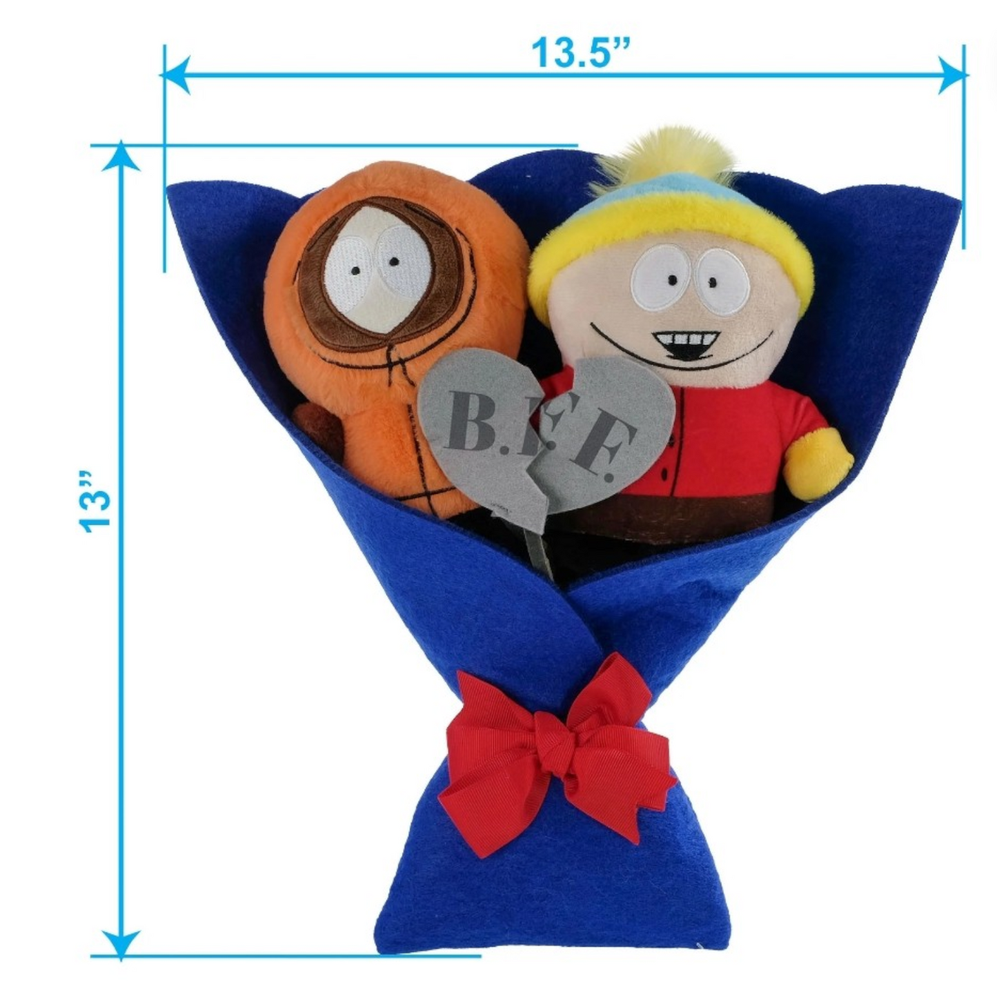 South Park Ramo de Peluche con Fieltro 💕SAN VALENTÍN💕