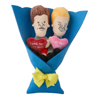 Beavis & Butthead Ramo de Peluche con Fieltro 💕SAN VALENTÍN💕