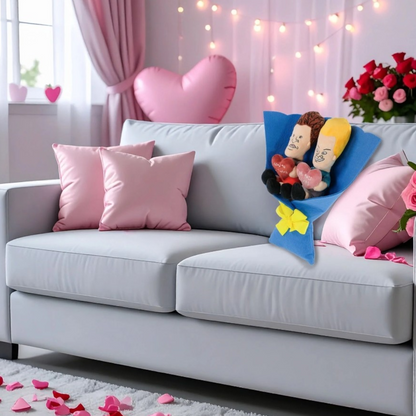Beavis & Butthead Ramo de Peluche con Fieltro 💕SAN VALENTÍN💕