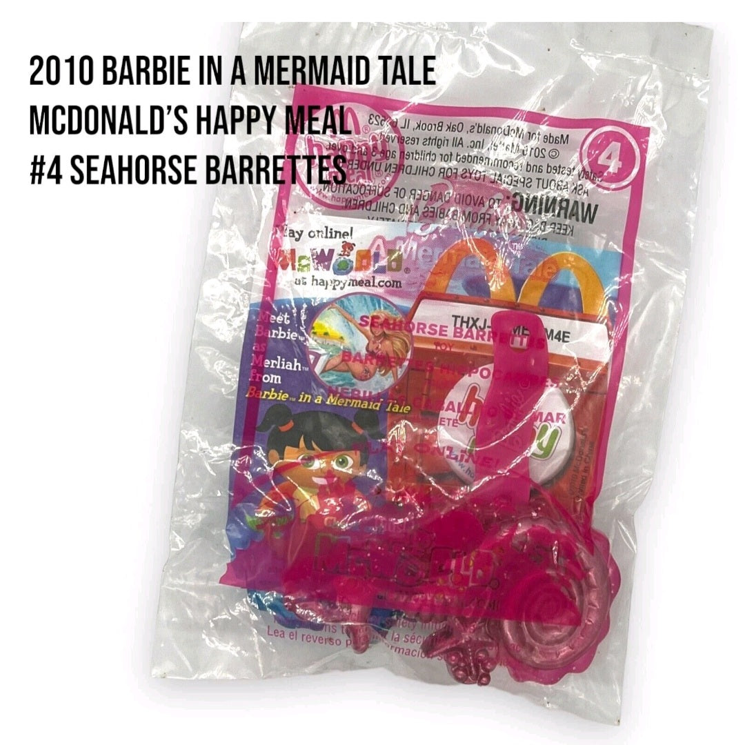 McDonald's Happy Meal Barbie Mermaid Tale año 2010