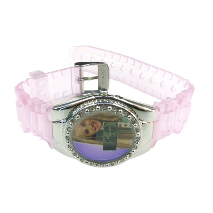 Años 2000s Reloj Hannah Montana VINTAGE rosa