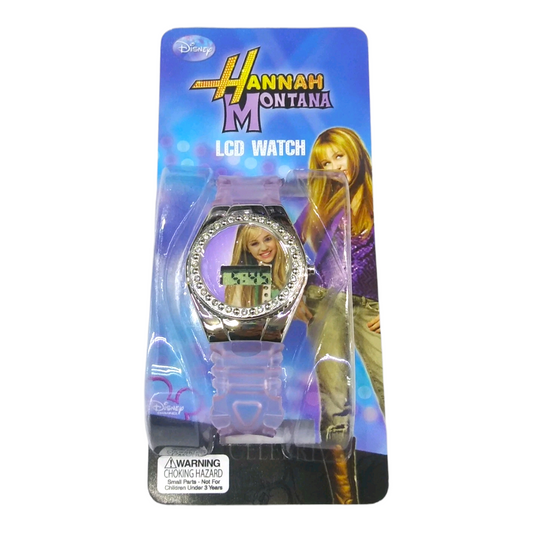 Años 2000s Reloj Hannah Montana VINTAGE rosa