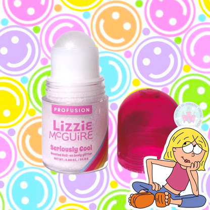 Lizzie McGuire Profusion Body Glitter con aroma a uva Maquillaje Makeup