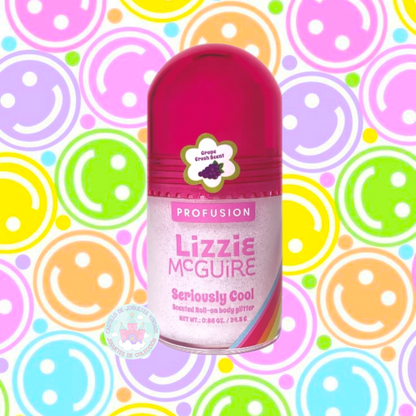 Lizzie McGuire Profusion Body Glitter con aroma a uva Maquillaje Makeup
