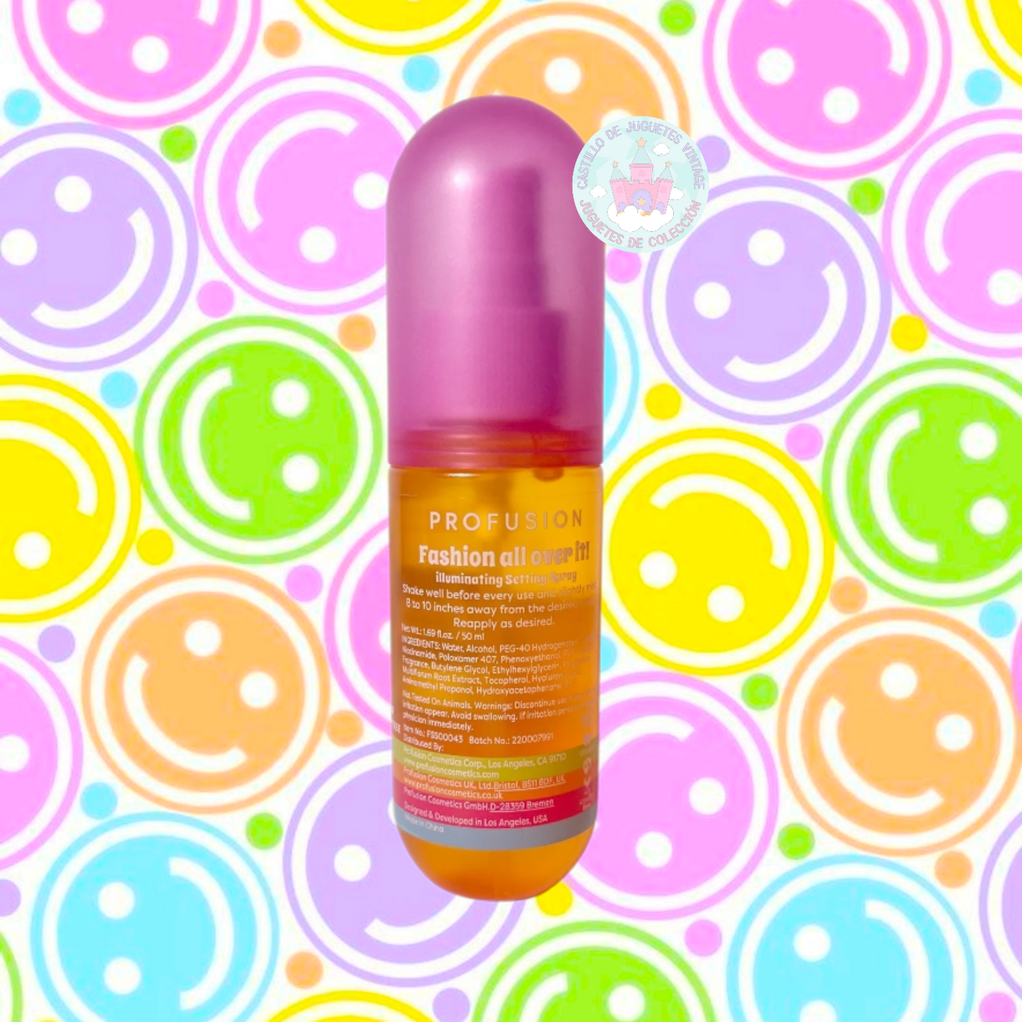 Lizzie McGuire Profusion Fijador Iluminador en spray Maquillaje Makeup