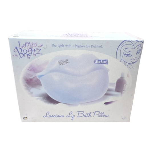 Cojín para baño Luscious Lips Bratz Blue Blitz año 2004 nuevo en caja LOOKING BRATZ MGA ENTERTAINMENT