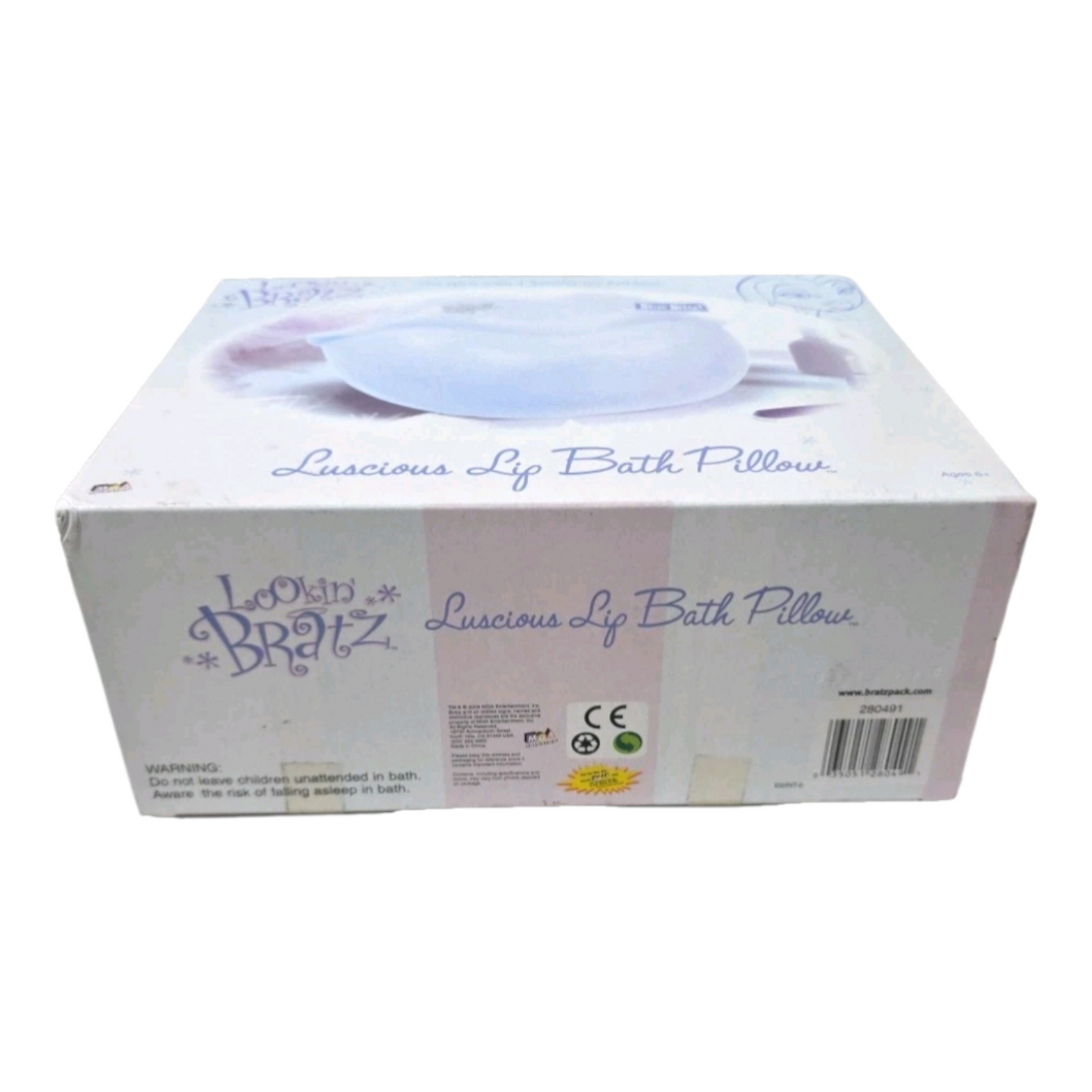Cojín para baño Luscious Lips Bratz Blue Blitz año 2004 nuevo en caja LOOKING BRATZ MGA ENTERTAINMENT