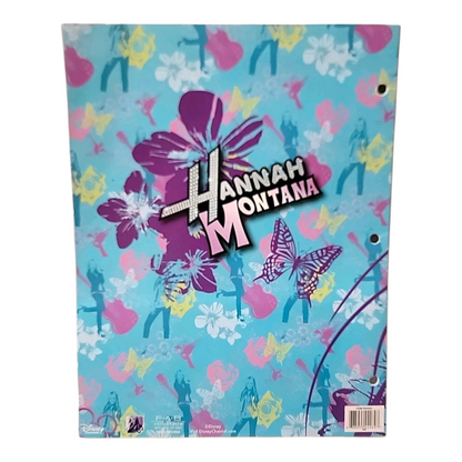 Años 2000s Hannah Montana Folder Carta año 2008