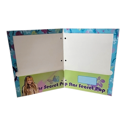 Años 2000s Hannah Montana Folder Carta año 2008