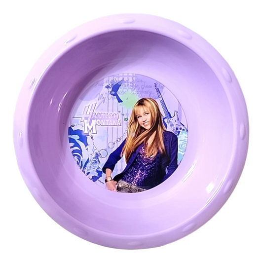Años 2000s Hannah Montana tazón tray Platito Plástico (usalo de joyero, pa las llaves, dulcero, etc 💕🔥)