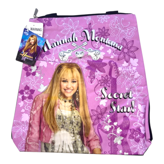 Años 2000s Hannah Montana Vintage Tote bag 26x35x30 cms aprox