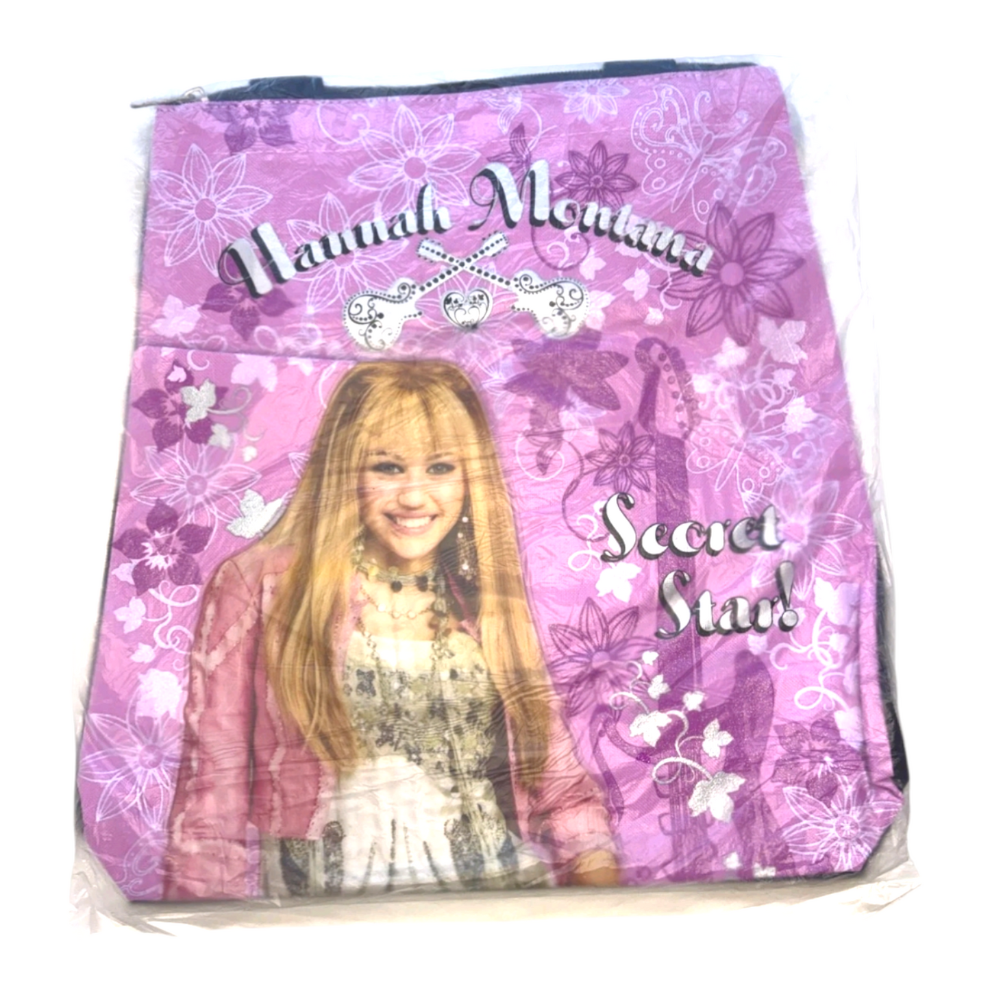 Años 2000s Hannah Montana Vintage Tote bag 26x35x30 cms aprox