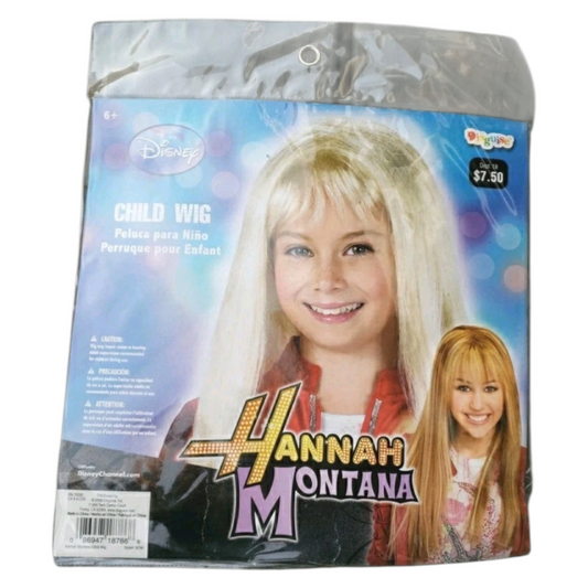 Años 2000s Hannah Montana Peluca año 2008