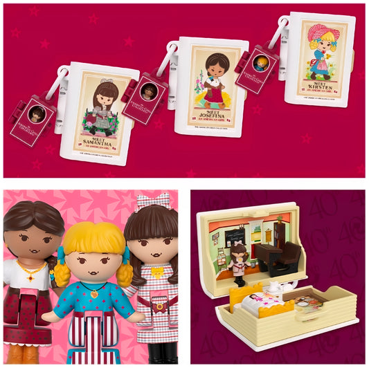 ⚠️PREVENTA⚠️ Polly Pocket x American Girl (Se envía 1a quincena de Octubre) 🎁PRECIO ESPECIAL DE PREVENTA🎁