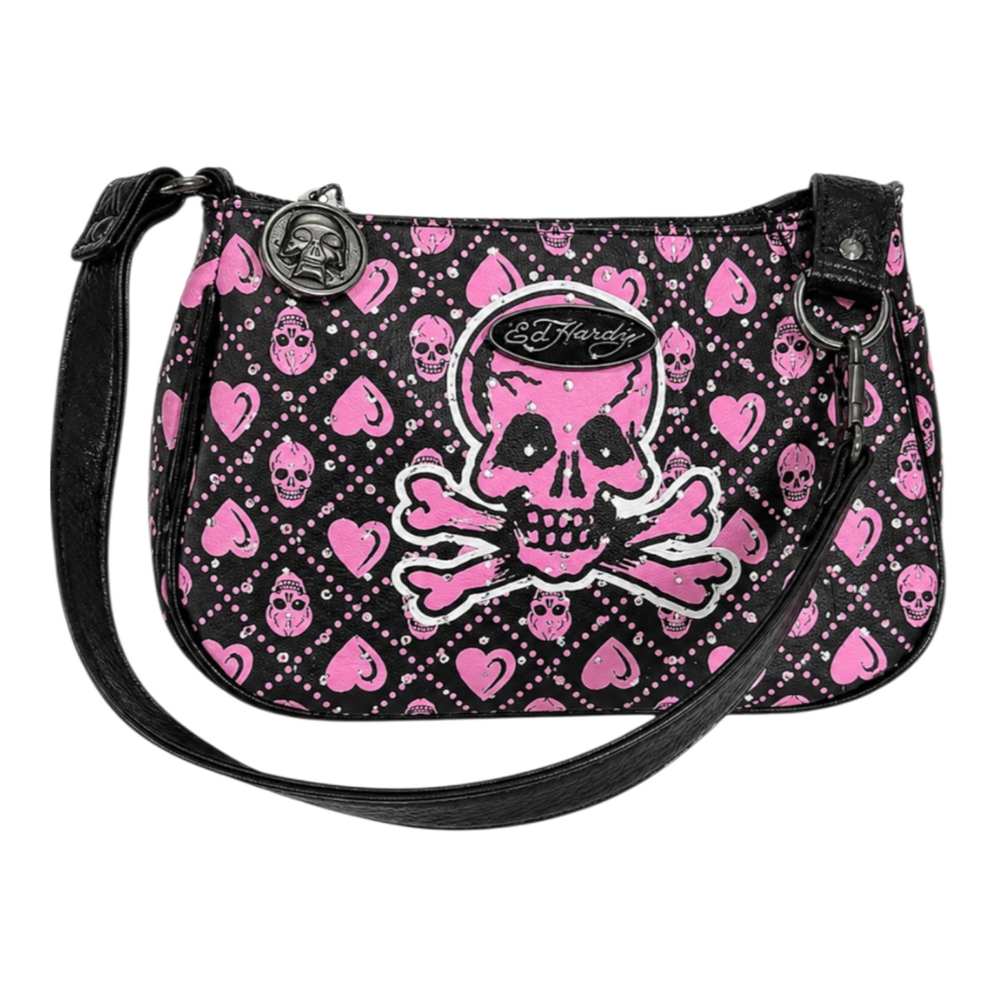 Bolsa de hombro pequeña Ed Hardy 22x13cm