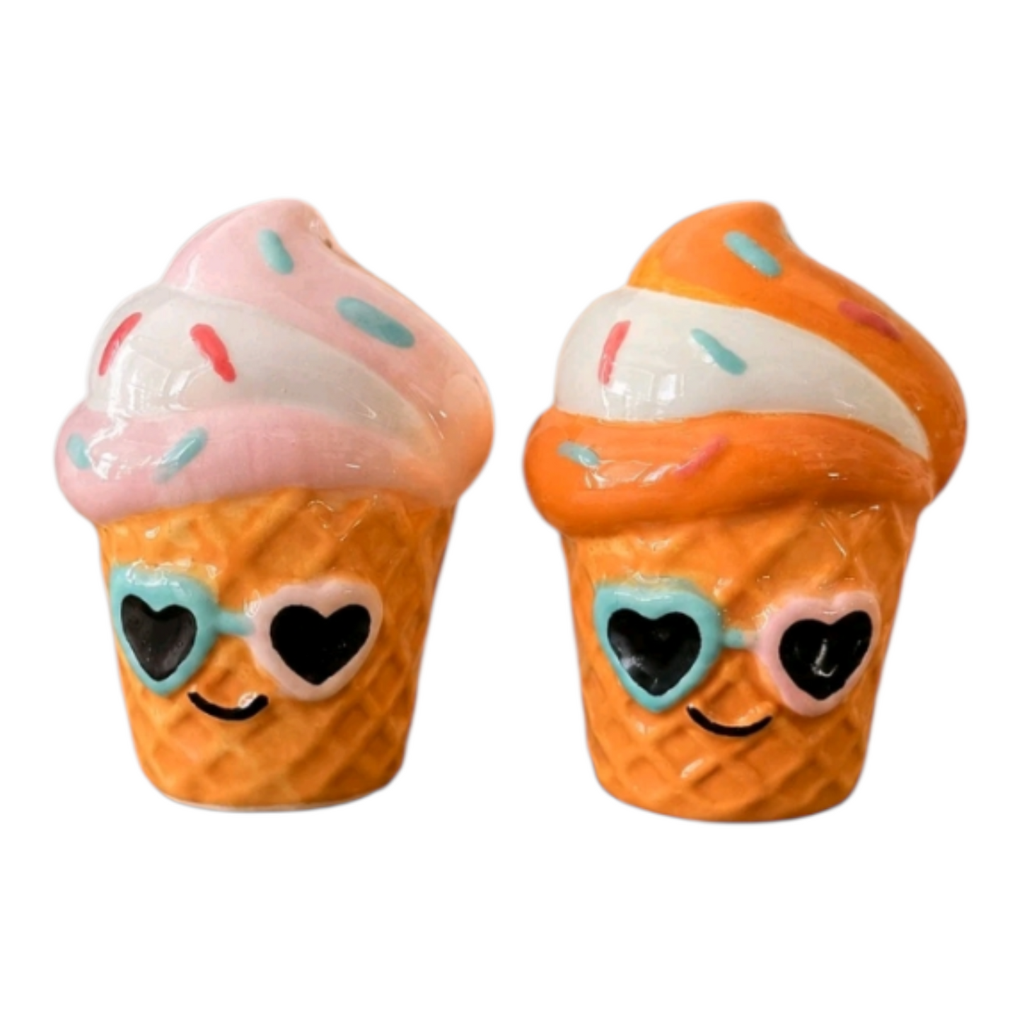 Set de Saleros y Pimentero de Helados Verano