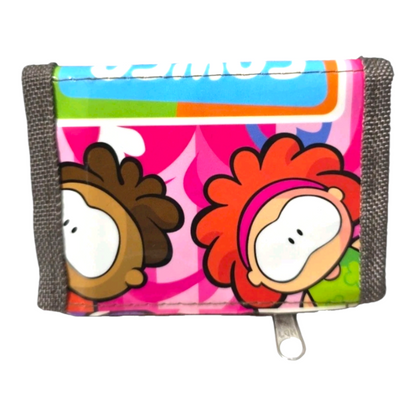 Cowco vintage cartera monedero café