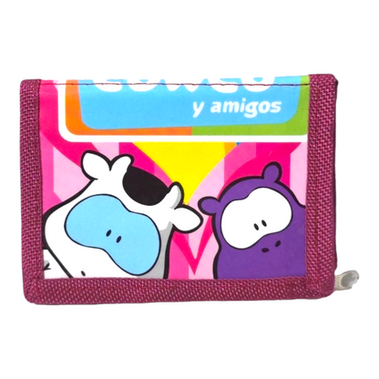 Cowco vintage cartera monedero vino