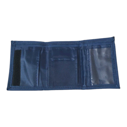 Cowco vintage cartera monedero azul marino
