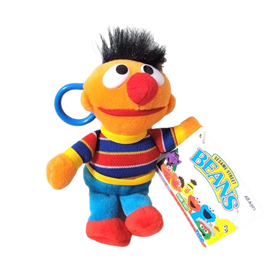 Llavero Bean bag Tyco Enrique Ernie Vintage Plaza Sésamo año 1997 Sesame Street