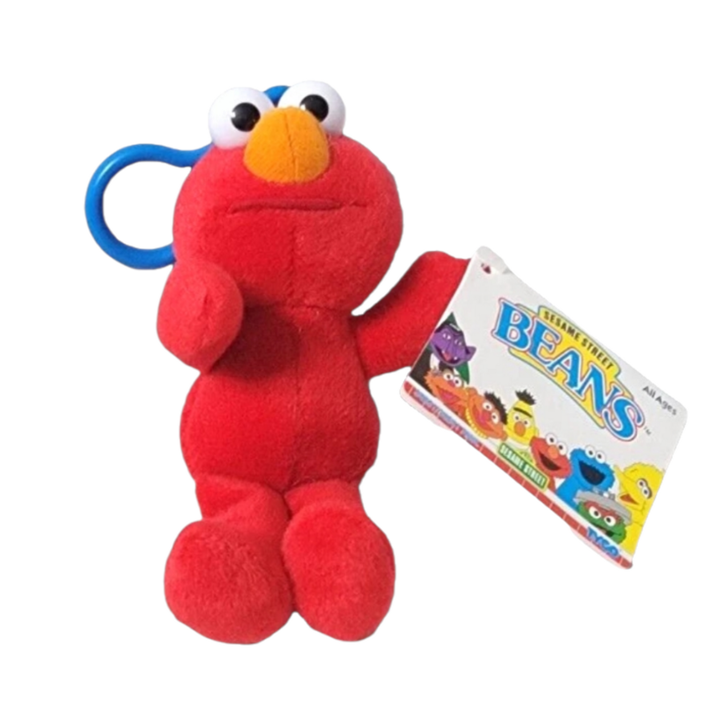 Llavero Bean bag Tyco Elmo Vintage Plaza Sésamo año 1997 Sesame Street
