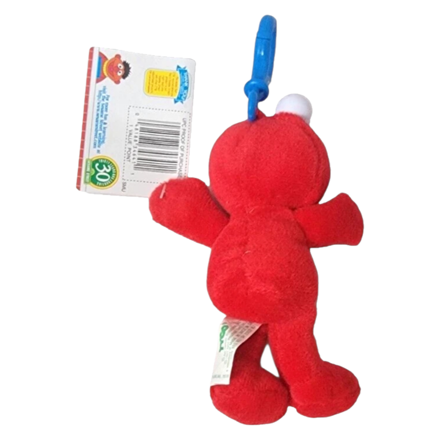 Llavero Bean bag Tyco Elmo Vintage Plaza Sésamo año 1997 Sesame Street