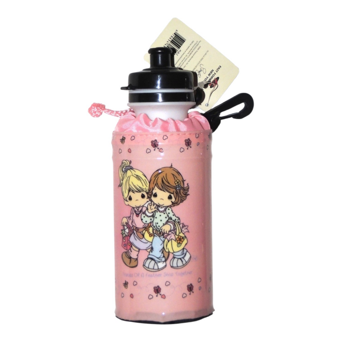 Termo sencillo de pipeta con funda Precious Moments tipo charol vintage
