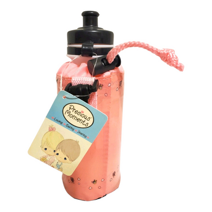 Termo sencillo de pipeta con funda Precious Moments tipo charol vintage