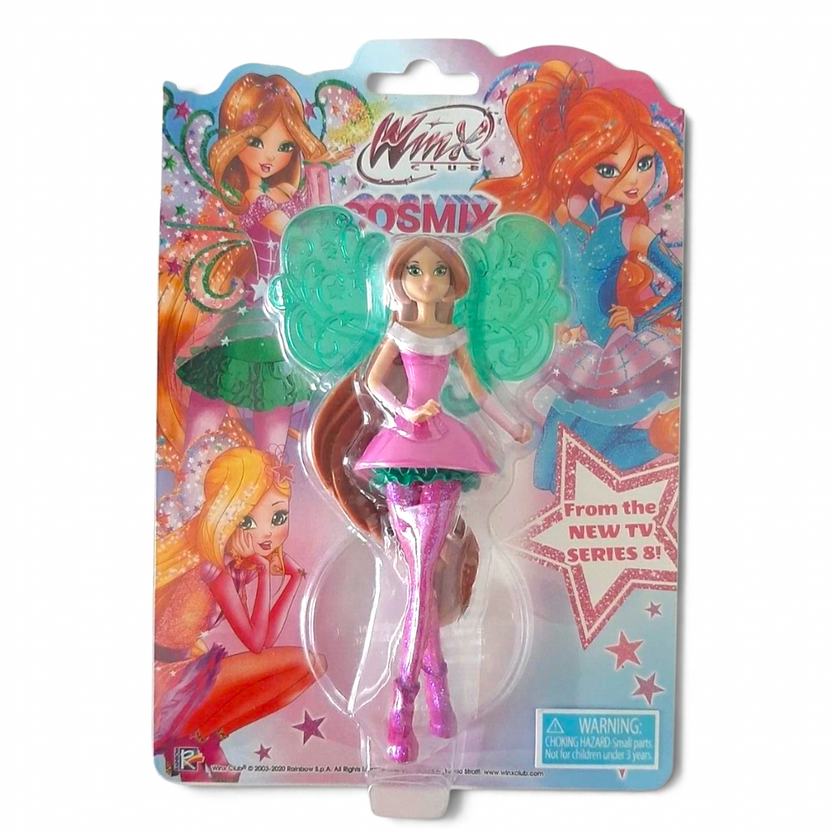 Winx Cosmix - Figura Flora 12.7 cm ✨ Brilla en la obscuridad