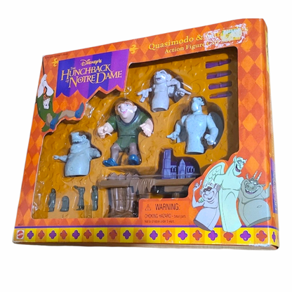 Set de Figuras Vintage - Jorobado de Notre Dame / Hunchback of Notre Dame - Años 90 #2