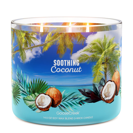 Goose Creek Vela Tres Pábilos Soothing Coconut