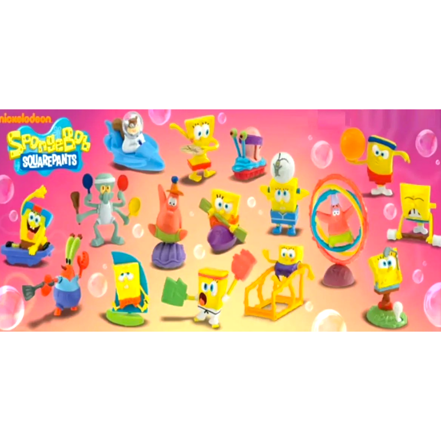 McDonald's Happy Meal Bob Esponja año 2012