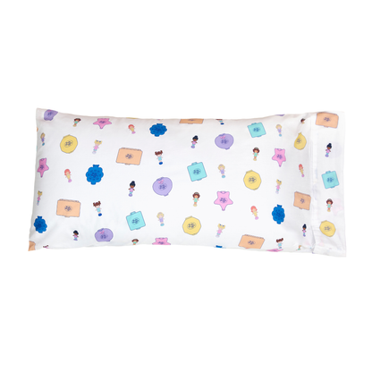 ⚠️PREVENTA IMPORTACIÓN Canadá Cakeworthy Polly Pocket Juego de sábanas (cajón, plana y 2 fundas de almohada) Se enviará aprox 15-20 días habiles después de su compra