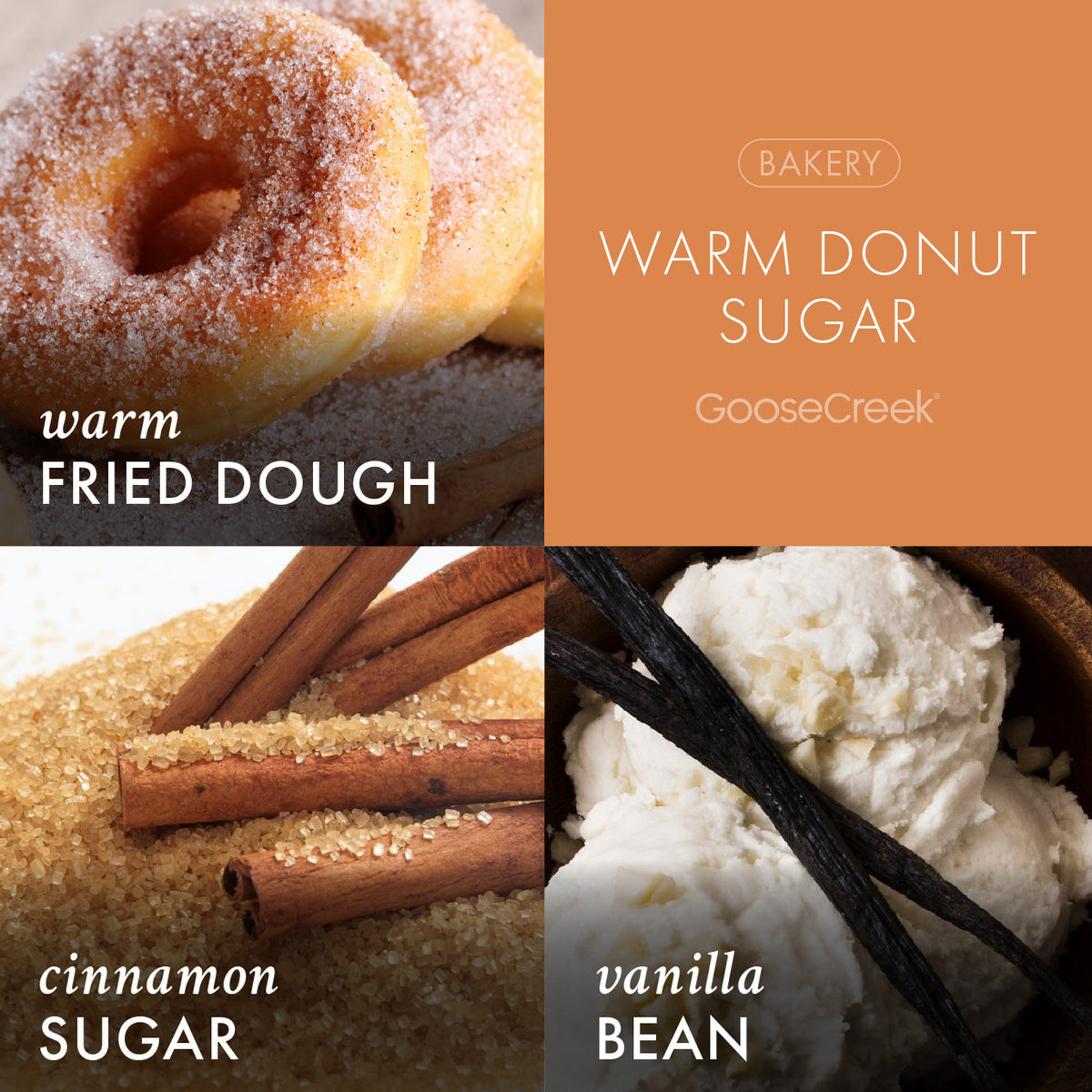 Goose Creek Warm Donut Sugar - aroma